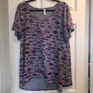 LuLaRoe classic t-shirt. NWOT size 2XL